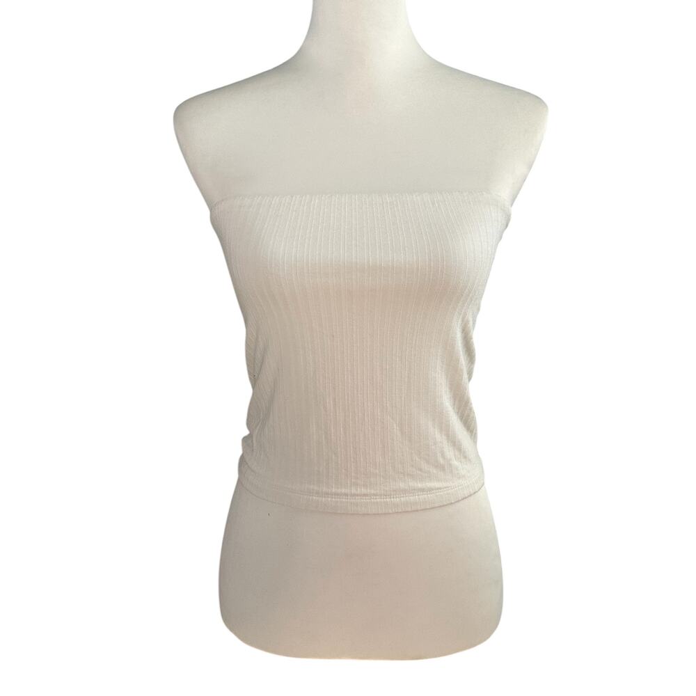 American Eagle Soft and Sexy Tube Top White